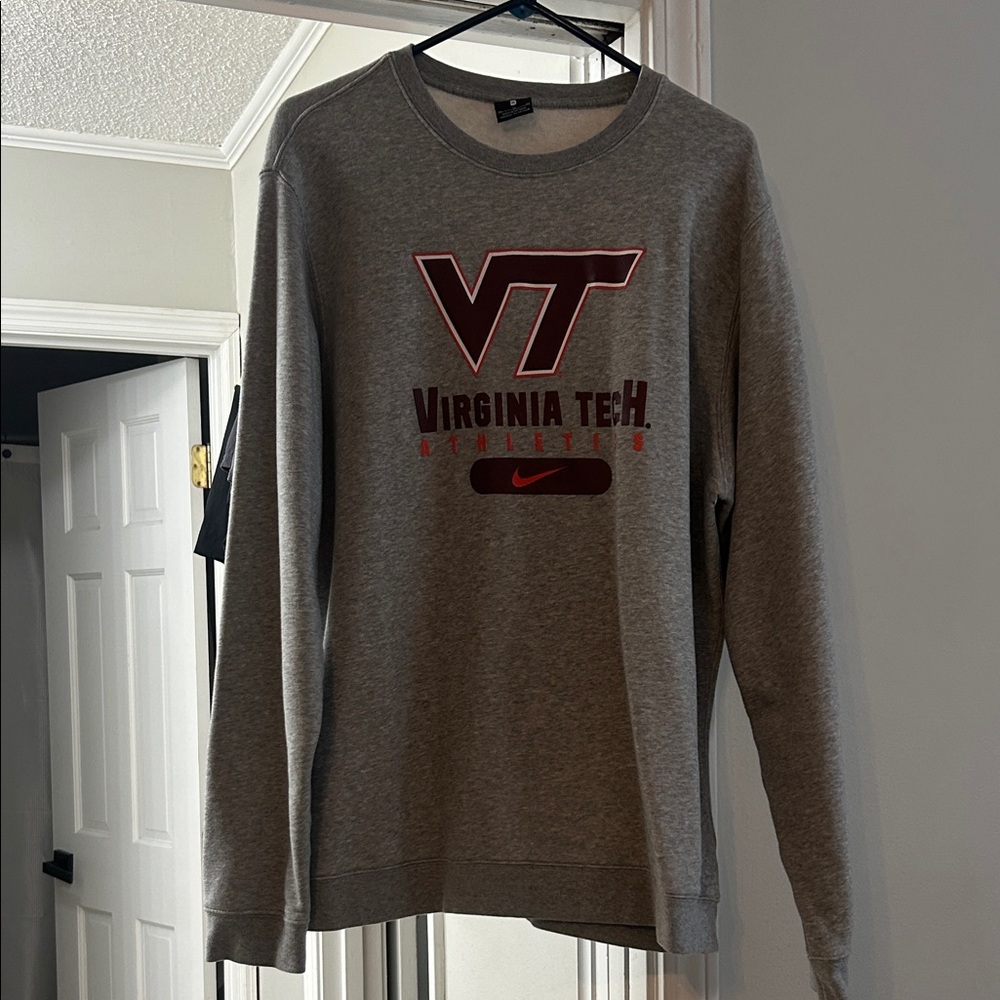 Nike Gray Virginia Tech Athletics Sweatshirt